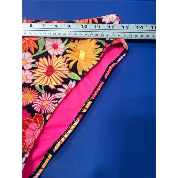 Wild Fable - Women's Ribbed High Waist High Leg Cheeky Bikini Bottom - XS(0-2) - Picture 6 of 11